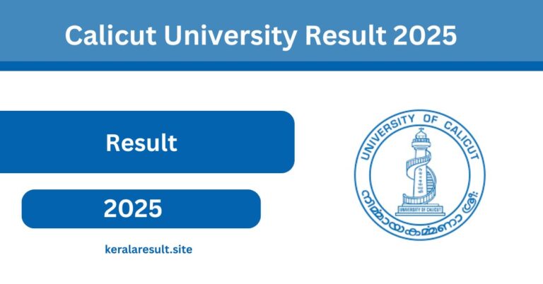 Calicut University Result 2025